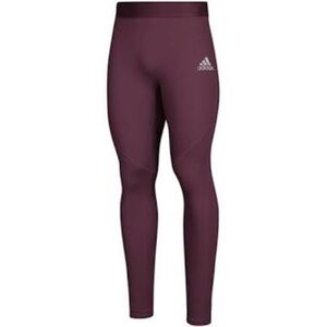 Adidas Mens Alphaskin Sports 3/4 Tights maroon XS